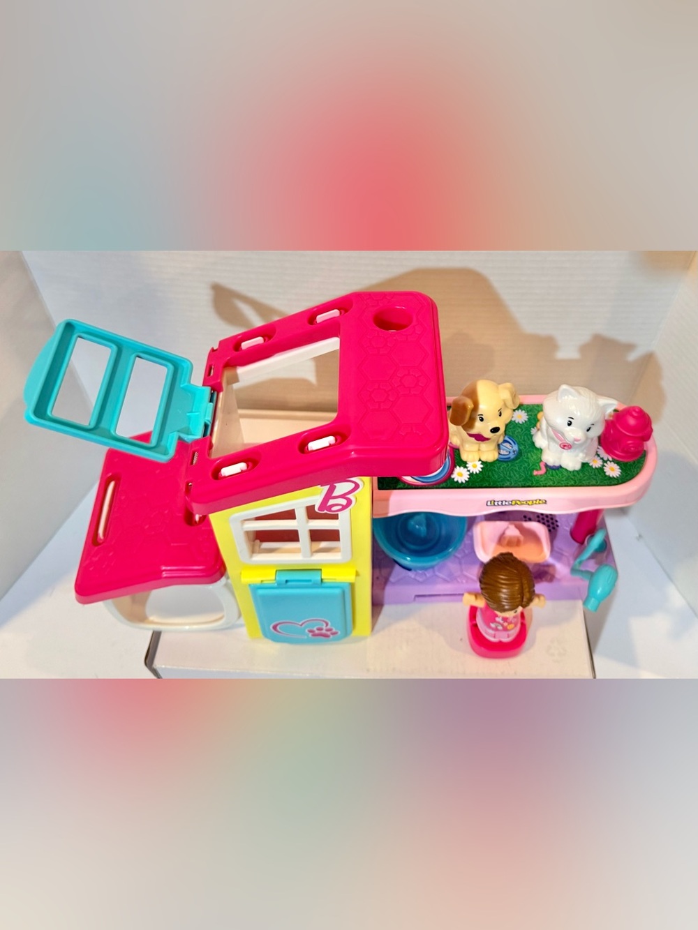 FP Little People Barbie Play & Care Pet Spa Playset w/Sounds ⭐️EUC⭐️ TESTED - Picture 5 of 14
